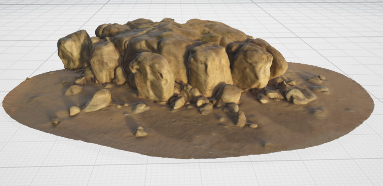 超写实岩石3d扫描模型下载插图